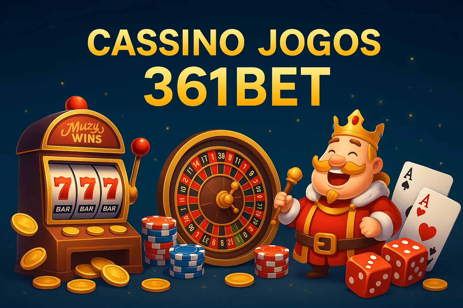 Jogos de cassino online inovadores e emocionantes na 361BET